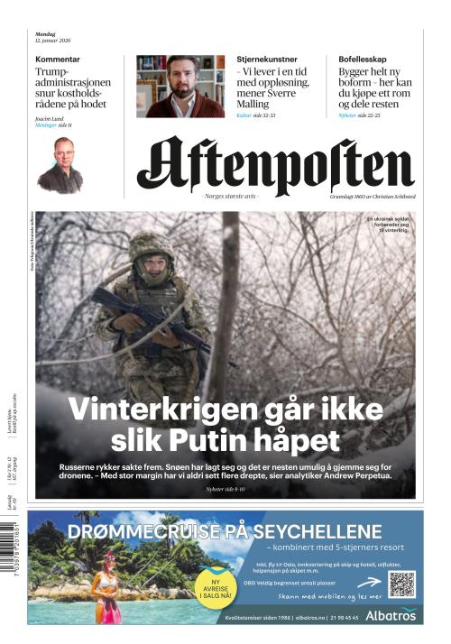 Aftenposten 12.1.2026