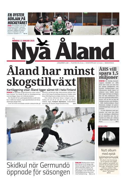 Nya Åland 12.1.2026