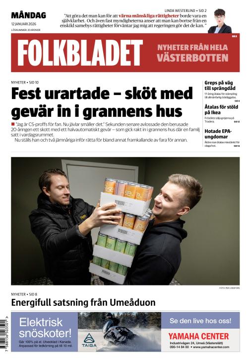 Folkbladet (Västerbotten) (SE) 12.1.2026