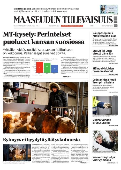 Maaseudun Tulevaisuus 12.1.2026