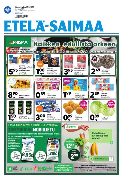 Etelä-Saimaa 12.1.2026