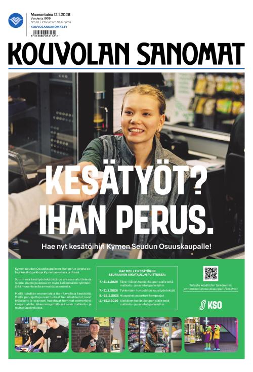 Kouvolan Sanomat 12.1.2026