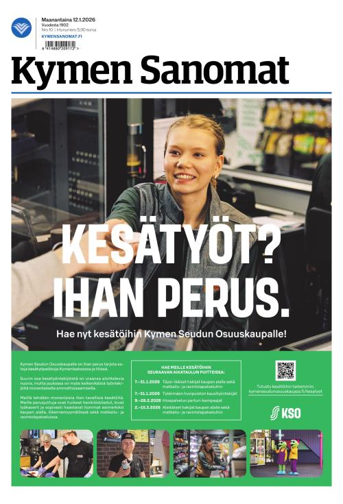 Kymen Sanomat 12.1.2026