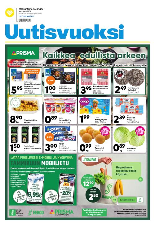 Uutisvuoksi 12.1.2026