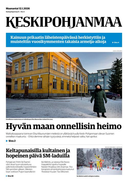 Keskipohjanmaa 12.1.2026