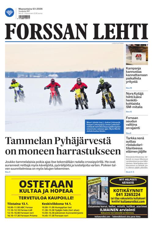 Forssan Lehti 12.1.2026
