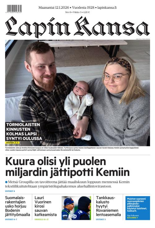 Lapin Kansa 12.1.2026