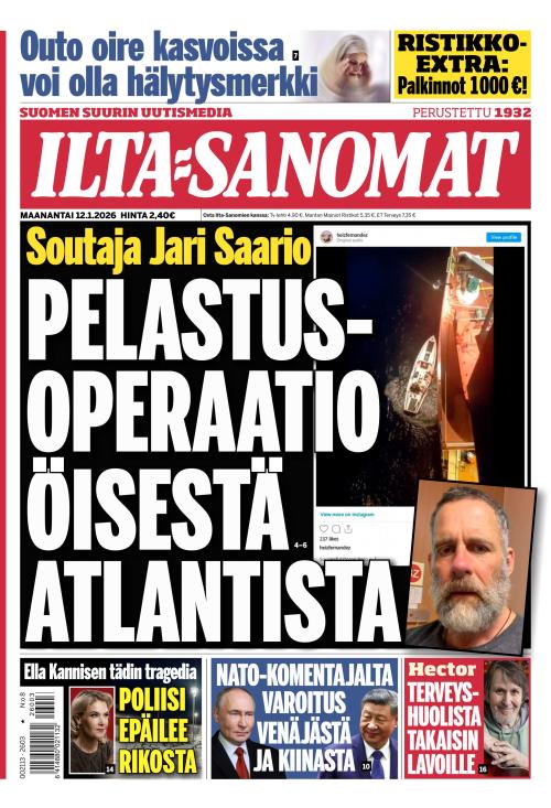 Ilta-Sanomat 12.1.2026