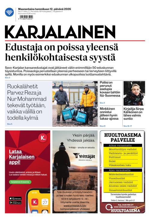 Karjalainen 12.1.2026