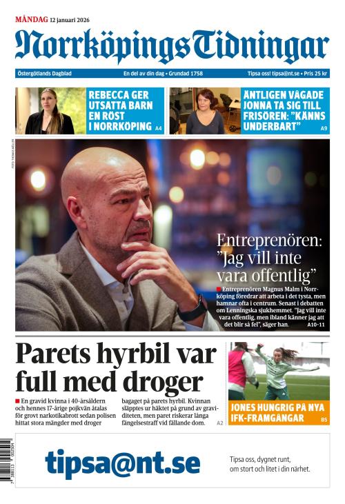 Norrköpings Tidningar 12.1.2026