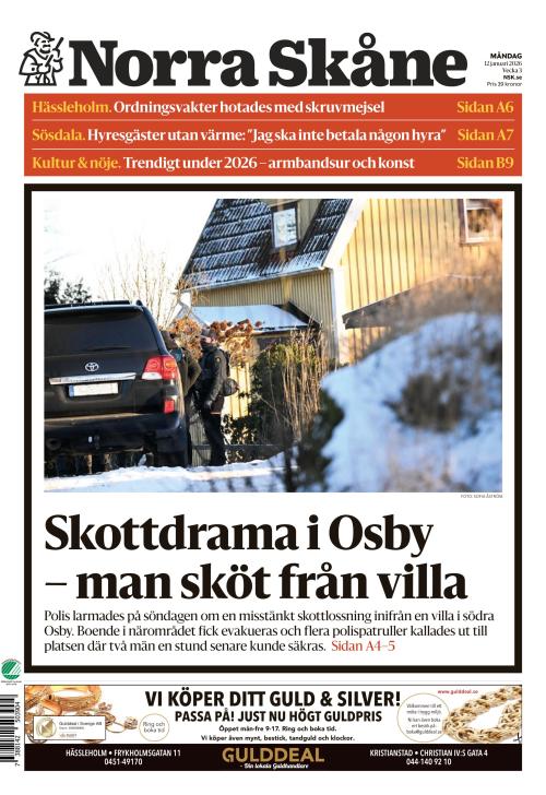 Norra Skåne 12.1.2026