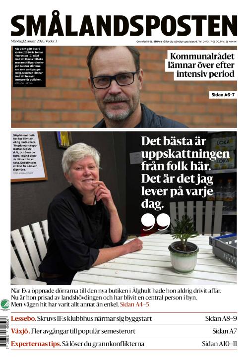 Smålandsposten 12.1.2026