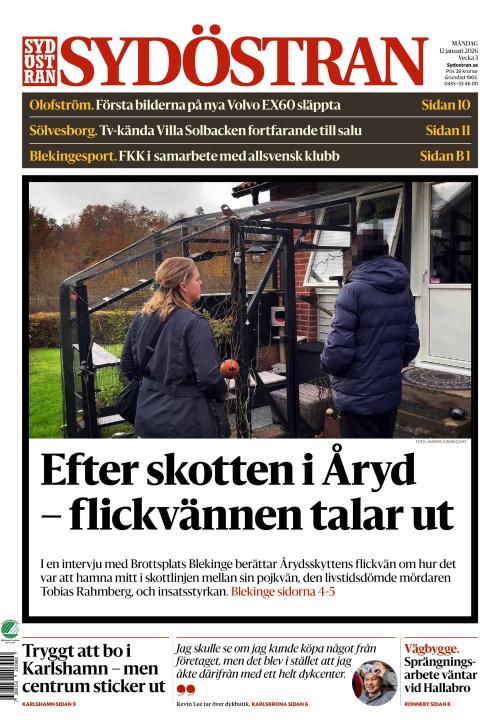 Sydöstran 12.1.2026