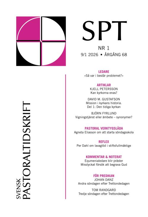 Svensk Pastoraltidskrift 01/2026