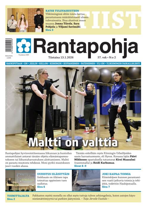Rantapohja 13.1.2026