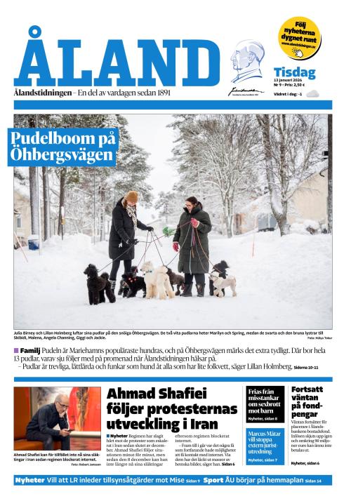 Ålandstidningen 13.1.2026