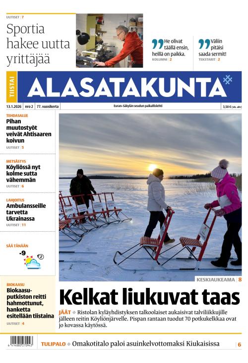 Alasatakunta 13.1.2026