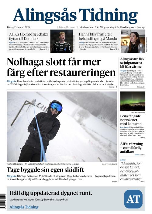 Alingsås Tidning 13.1.2026
