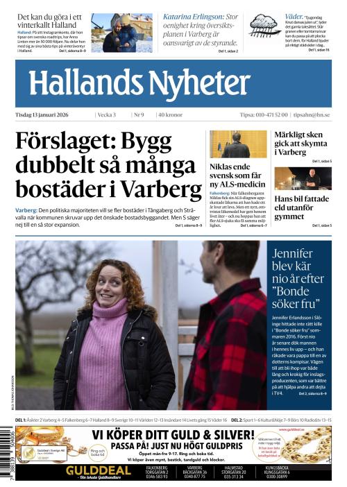 Hallands Nyheter 13.1.2026