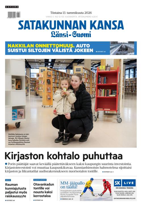Satakunnan Kansa Länsi-Suomi 13.1.2026