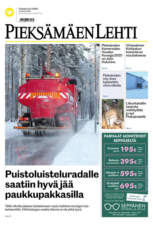 Pieksämäen lehti 13.1.2026