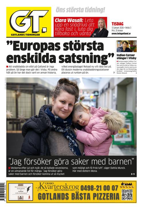 Gotlands Tidningar 13.1.2026