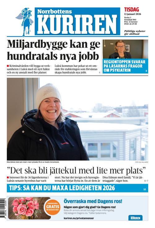 Norrbottens-kuriren 13.1.2026