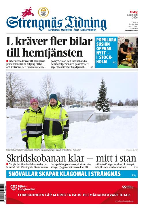 Strengnäs Tidning 13.1.2026