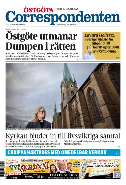 Östgöta Correspondenten 13.1.2026