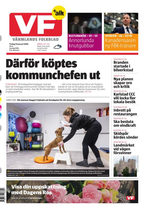Värmlands Folkblad 13.1.2026