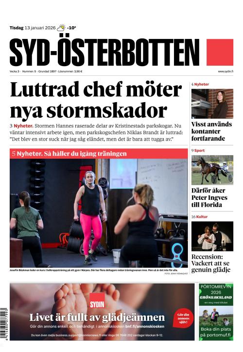 Syd-Österbotten 13.1.2026