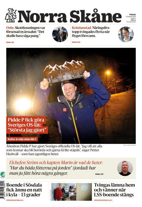 Norra Skåne 13.1.2026