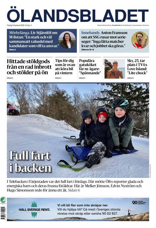 Ölandsbladet 13.1.2026