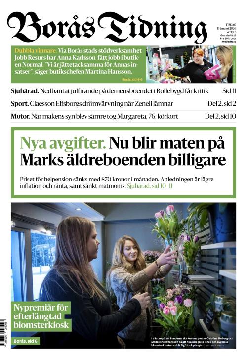 Borås Tidning 13.1.2026