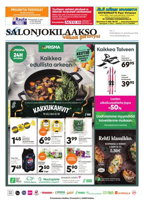 Salonjokilaakso 13.1.2026