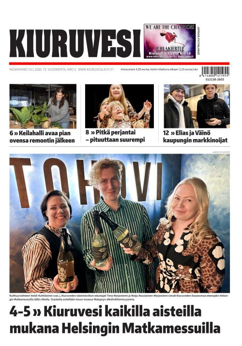 Kiuruvesi-lehti 14.1.2026