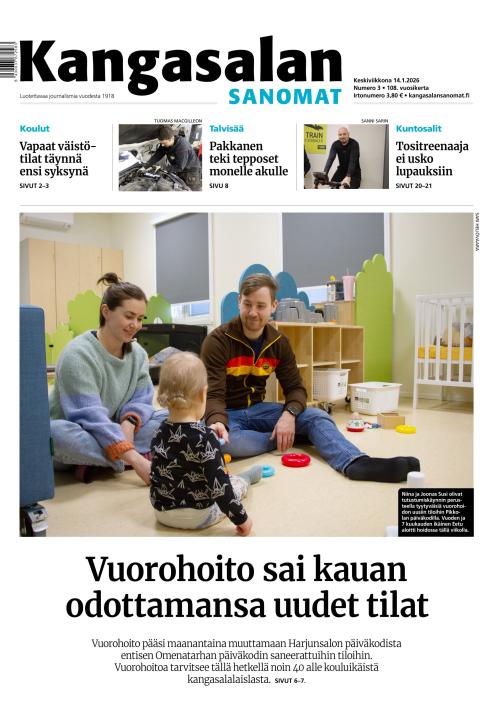 Kangasalan Sanomat 14.1.2026
