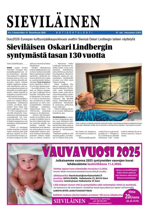Sieviläinen 14.1.2026