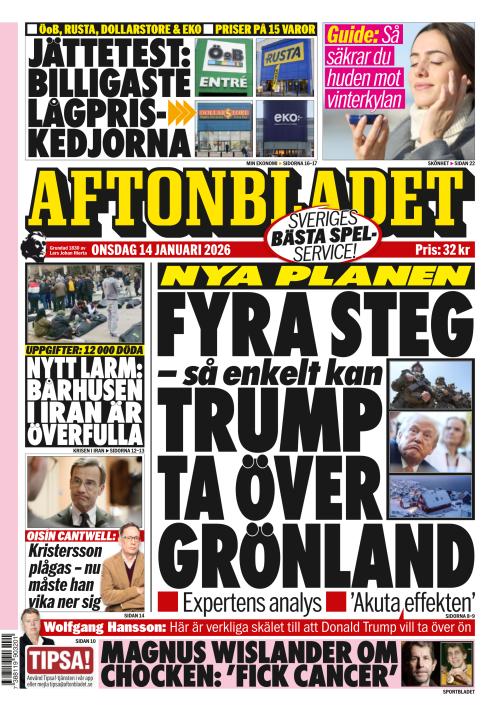 Aftonbladet 14.1.2026