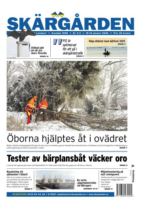 Tidningen Skärgården issue-03/2026