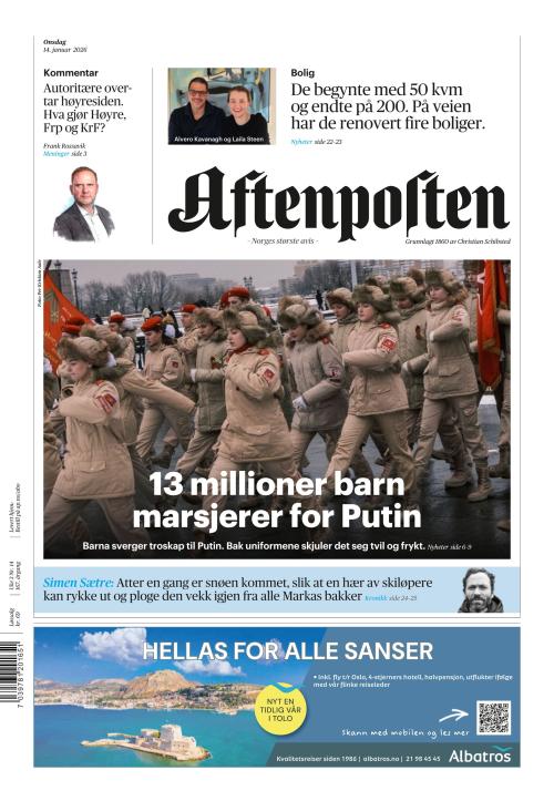 Aftenposten 14.1.2026