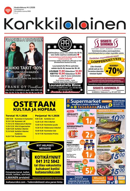 Karkkilalainen 14.1.2026