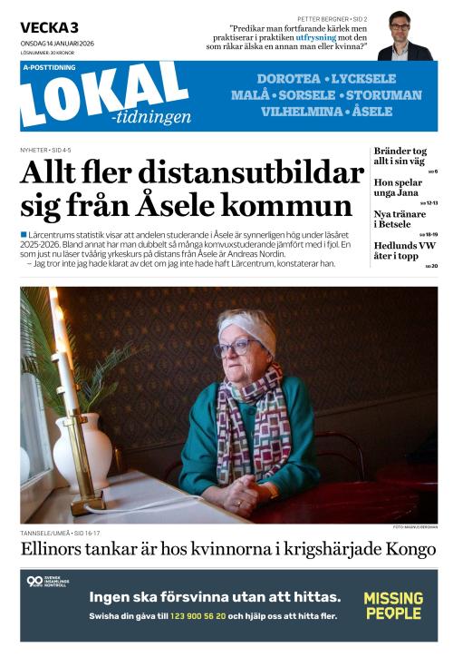 Lokaltidningen 14.1.2026