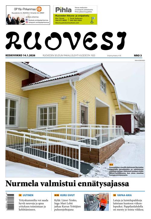 Ruovesi-lehti 14.1.2026