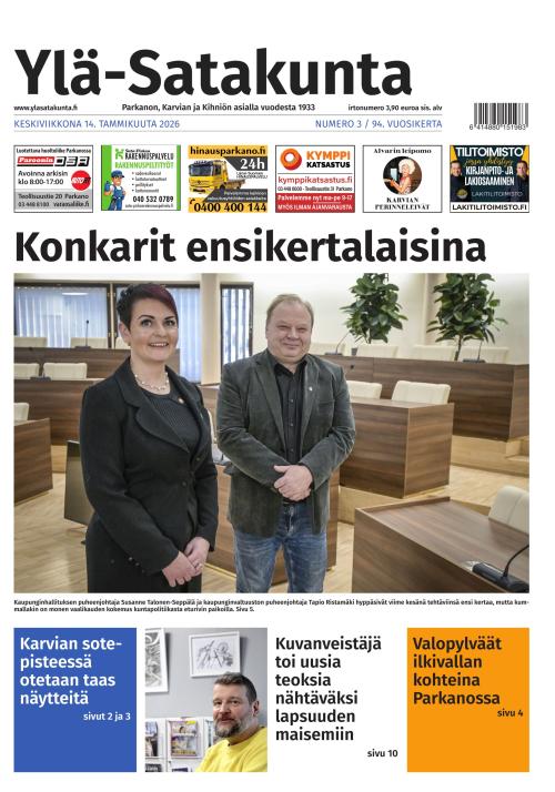 Ylä-Satakunta 14.1.2026