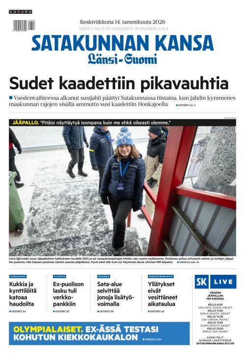 Satakunnan Kansa Länsi-Suomi 14.1.2026