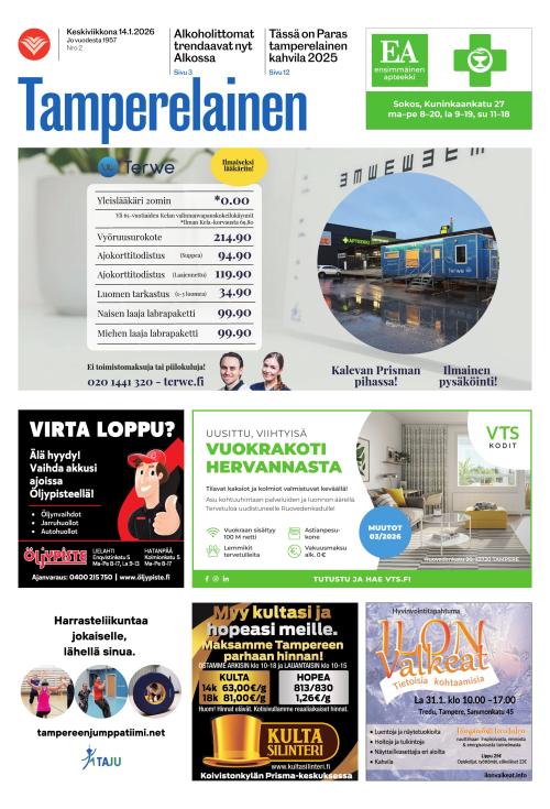 Tamperelainen 14.1.2026
