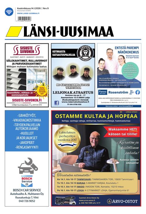 Länsi-Uusimaa 14.1.2026