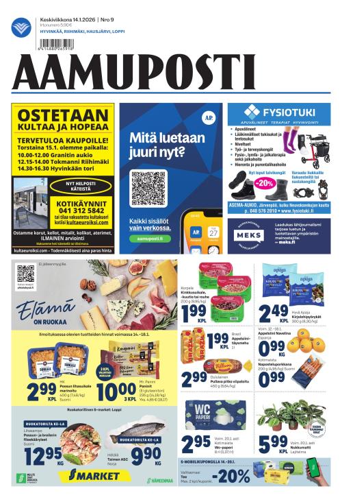 Aamuposti 14.1.2026