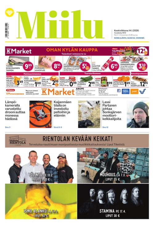 Miilu 14.1.2026